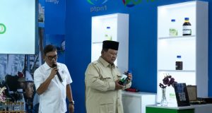 Presiden Prabowo Tinjau Hilirisasi Bioetanol PTPN I (Persero), Perkuat Ketahanan Pangan dan Energi Nasional
