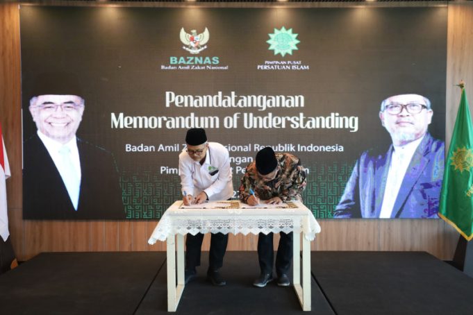 Tandatangani MoU, BAZNAS dan PP PERSIS Perkuat Kerja Sama Program Strategis