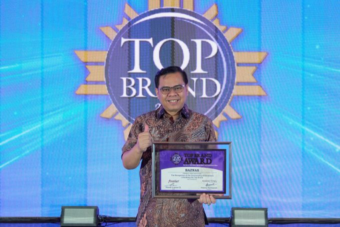 BAZNAS RI Raih Top Brand Award 2026 Kategori Lembaga Zakat dan Amal dengan Indeks Tertinggi