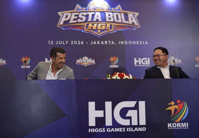 Legenda Sepak Bola Luís Figo Antusias Maksimal di Pesta Bola HGI 2026 dengan Dukungan KORMINAS