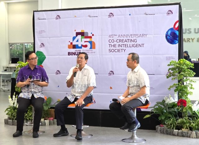 Rayakan 45 Tahun, Dewan Guru Besar BINUS University Dorong Gagasan AI for Life untuk Masa Depan Indonesia