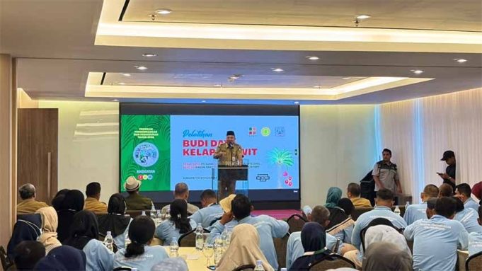 Target CPO 100 Juta Ton, BPDP, Ditjenbun dan PT SIB Gelar Pelatihan Pekebun Sawit Bengkalis