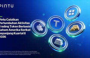 Token Berbasis Saham AS, PINTU Catat Pertumbuhan Aktivitas Trading 18%