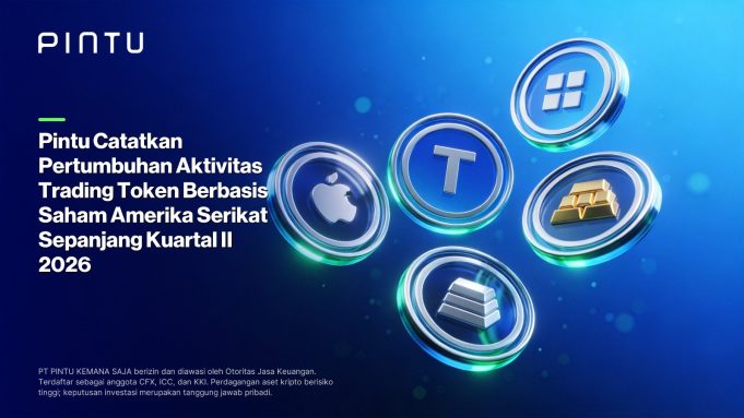 Token Berbasis Saham AS, PINTU Catat Pertumbuhan Aktivitas Trading 18%