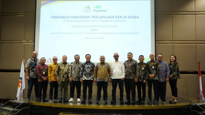 Gandeng Pegadagaian, Bank Mega Syariah Perluas Akses Layanan Haji dan Umrah