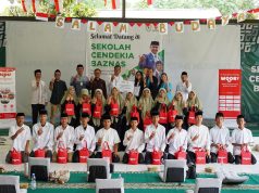 Wook Global Technology Salurkan 531 Paket Perlengkapan Belajar