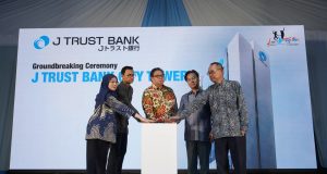 J Trust Bank Groundbreaking Kantor Pusat Baru di Jakarta