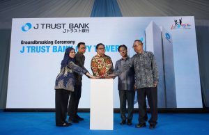 J Trust Bank Groundbreaking Kantor Pusat Baru di Jakarta
