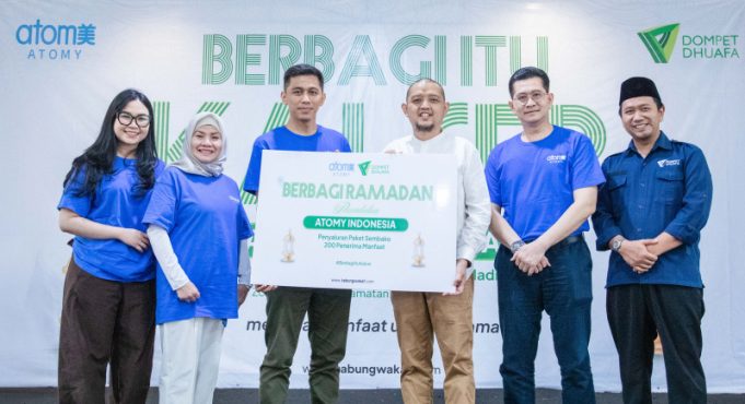 Atomy Indonesia Perkuat Budaya Berbagi, Salurkan Donasi Rp200 Juta Untuk Keluarga Dhuafa Sepanjang 2026