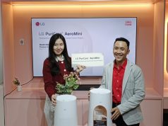 Bidik Hunian Modern, LG Hadirkan Air Purifier PuriCare AeroMini Mulai Rp1 Jutaan
