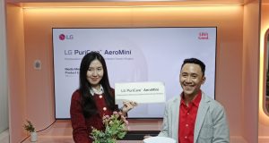 Bidik Hunian Modern, LG Hadirkan Air Purifier PuriCare AeroMini Mulai Rp1 Jutaan