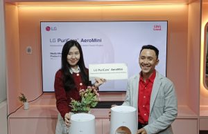 Bidik Hunian Modern, LG Hadirkan Air Purifier PuriCare AeroMini Mulai Rp1 Jutaan