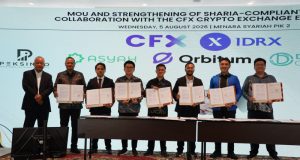 Lima Startup Kripto Syariah Binaan Menara Syariah Teken Nota Kesepahaman dengan CFX untuk Bangun Ekosistem Aset Digital Syariah Indonesia