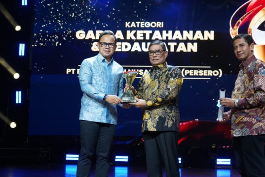 PTPN I (Persero) Raih Anugerah Mahayuga, Tegaskan Peran Perkebunan bagi Ketahanan Pangan Nasional