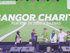 BAZNAS RI dan PT Bangor Berkembang Salurkan Bantuan Santunan Yatim dan Layanan Ibadah
