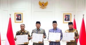 BAZNAS, Danantara, Kemenkop, dan MES Sepakati MoU Ekosistem Zakat hingga Koperasi Syariah