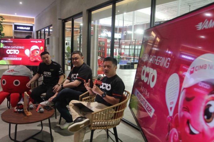 Peresmian Lapangan Padel OCTO Arena