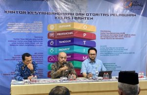 Perkuat P4GN di Sektor Transportasi Laut, BKKP Berkolaborasi dengan KSOP Kelas I Banten Wujudkan Lingkungan Kerja Bersih Narkoba