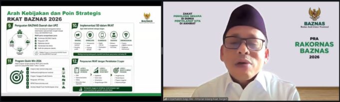 Pra Rakornas, BAZNAS Dorong Percepatan Pencapaian Target Zakat 2026