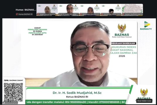 Perkuat Tata Kelola Zakat, BAZNAS RI Buka Pengukuran IZN dan KDZ 2026