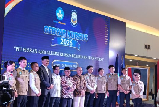 Gebyar Kursus 2026: LKP Lepas 4.021 Alumni untuk Bekerja di 11 Negara