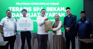 BAZNAS RI Kembali Buka Pelatihan Terapis Spa Syariah bagi Mustahik