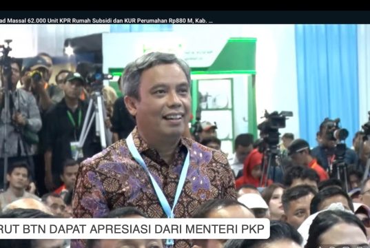 Menteri PKP Apresiasi Dirut BTN, Sukses Menjadi Penyalur KPR Subsidi Tertinggi