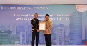 BNI Perkuat Tata Kelola SDM lewat LSP dan Sertifikasi ISO