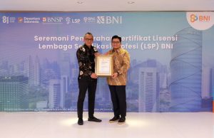 BNI Perkuat Tata Kelola SDM lewat LSP dan Sertifikasi ISO