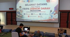 Semarak HUT Ke-48, Asuransi Tri Pakarta Gelar Donor Darah