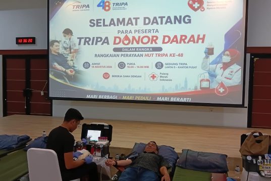 Semarak HUT Ke-48, Asuransi Tri Pakarta Gelar Donor Darah