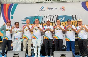 Sambut Hari Bhakti Postel Ke-81, APJATEL Sukses Gelar Fun Walk