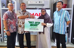 Peduli Korban Gempa NTT, Sharp Indonesia Hadirkan Kepedulian dan Salurkan Bantuan