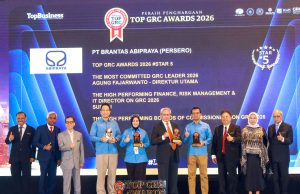 Brantas Abipraya Raih Empat Penghargaan TOP GRC Awards 2026, Perkuat GRC sebagai Fondasi Pertumbuhan Berkelanjutan