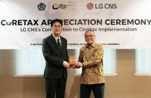 LG CNS Raih Apresiasi DJP atas Dukungan Pengembangan dan Operasional Coretax
