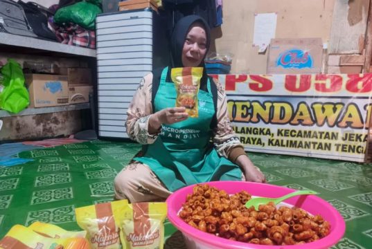 Dibantu BAZNAS, Omzet Usaha Snack Mustahik di Kalteng Naik hingga Rp12 Juta