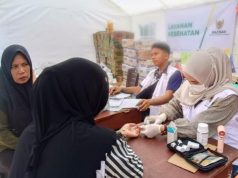 BAZNAS Beri Layanan Kesehatan Gratis bagi Korban Banjir Parigi Moutong