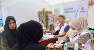 BAZNAS Beri Layanan Kesehatan Gratis bagi Korban Banjir Parigi Moutong