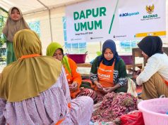 BAZNAS RI dan BCA Syariah Dirikan Dapur Umum untuk Penyintas Gempa di NTT