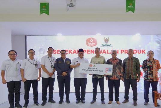 BAZNAS RI dan PT Tegas Sabab Merial Hadirkan Program Sedekah Kemanusiaan melalui Penjualan Air Minum Bisto