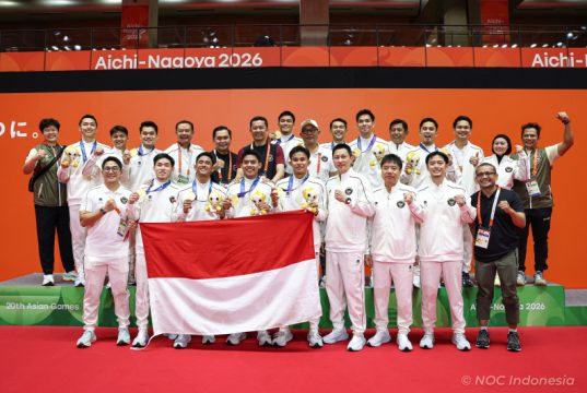 Emas Beregu Putra Asian Games Setelah 28 Tahun, BNI Apresiasi Regenerasi Atlet PBSI