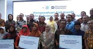 PERURI Turut Salurkan Tali Asih Bagi Keluarga Jurnalis dan Awak Kapal Korban Insiden Arupadhatu I