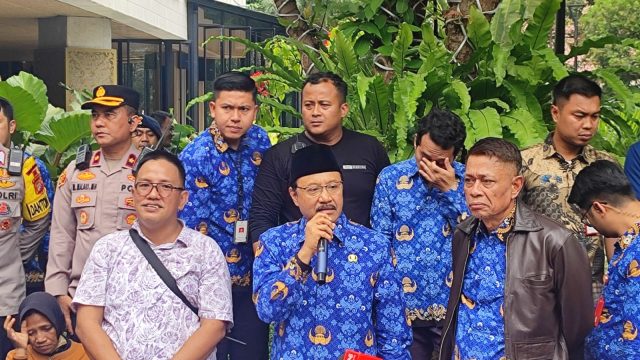 Ratusan Massa KWJK Gelar Demo di Kemensos RI Minta Data Desil Segera Diperbaiki
