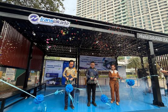 Dukung Konektivitas dan Nilai Kawasan, PPRO Resmikan Halte Transjakarta di Grand Kamala Lagoon