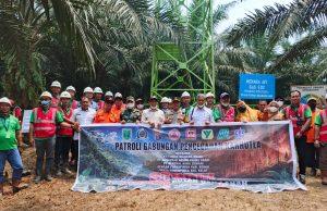 YWA, AAPA, dan GAS Bantu Padamkan Api di Luar Konsesi