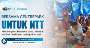 Bantu Korban Bencana NTT, Centerpark Group dan Kitabisa Galang Donasi