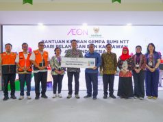 Melalui BAZNAS RI, AEON Indonesia Salurkan Bantuan Rp233 Juta untuk Pemulihan NTT