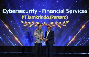 Jamkrindo Raih Penghargaan atas Keunggulan Keamanan Siber di Sektor Keuangan