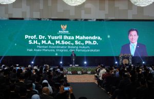 Menko Yusril Tekankan Pentingnya Penguatan Posisi BAZNAS melalui UU Zakat