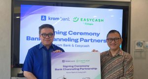 Easycash dan Krom Bank Jalin Kemitraan Loan Channeling untuk Perluas Penyaluran Kredit